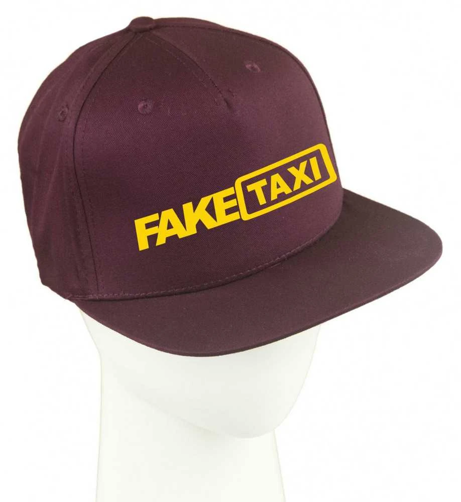 Bordo FullCap kepurė FakeTaxi
