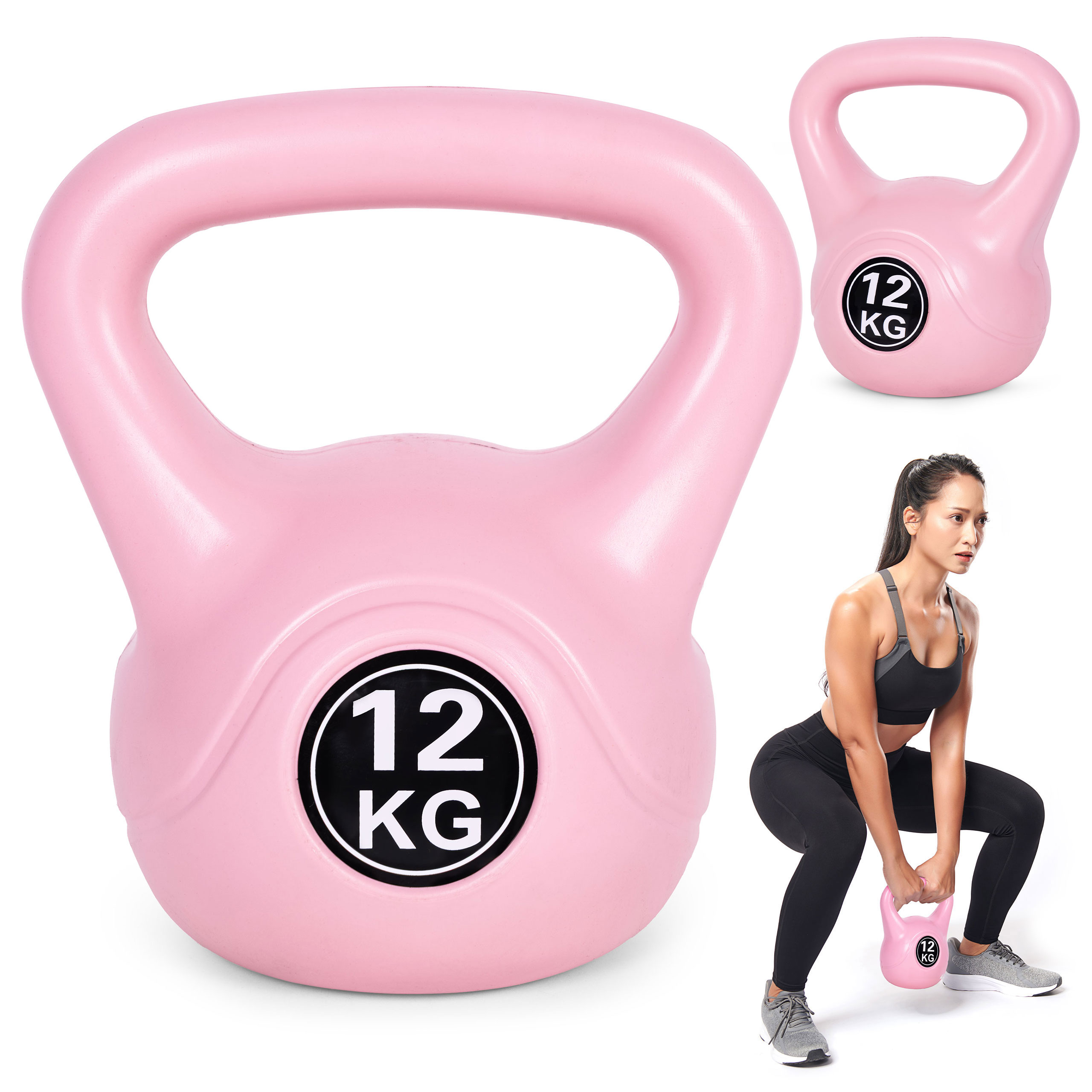 12 kg rožinis svoris treniruotėms ModernHome aprašymas - Prekės nuotrauka