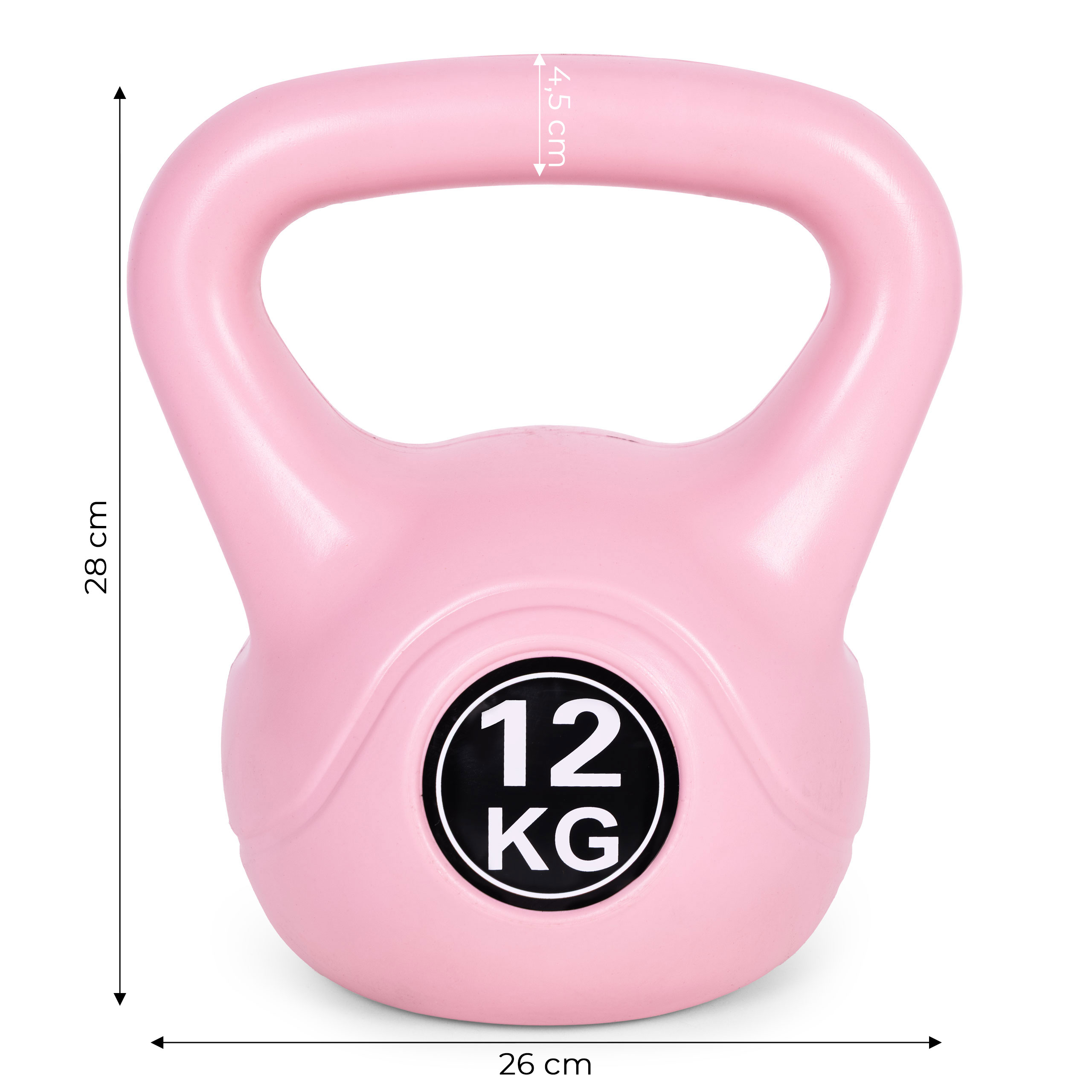 12 kg rožinis svoris treniruotėms ModernHome aprašymas - Prekės nuotrauka