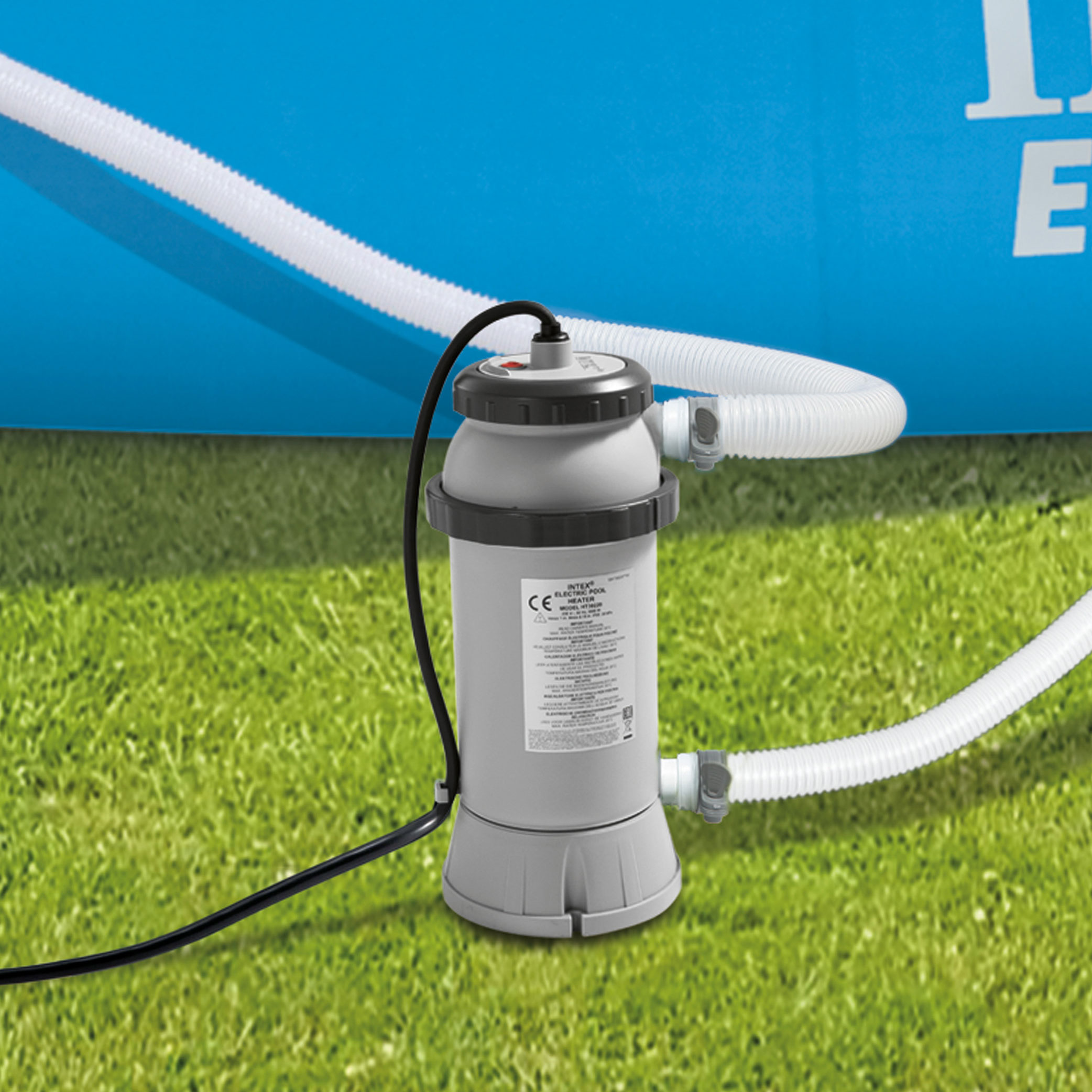 Baseino vandens šildytuvas 230 V, 3 kW, INTEX 28684 aprašymas - Prekės nuotrauka