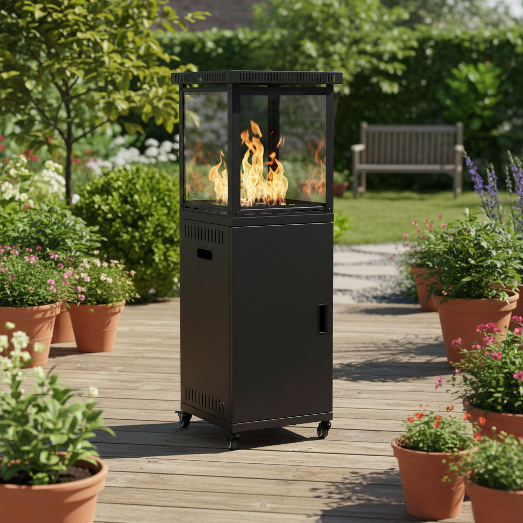 Dujinis terasos šildytuvas 13 kW MultiGarden aprašymas - Prekės nuotrauka