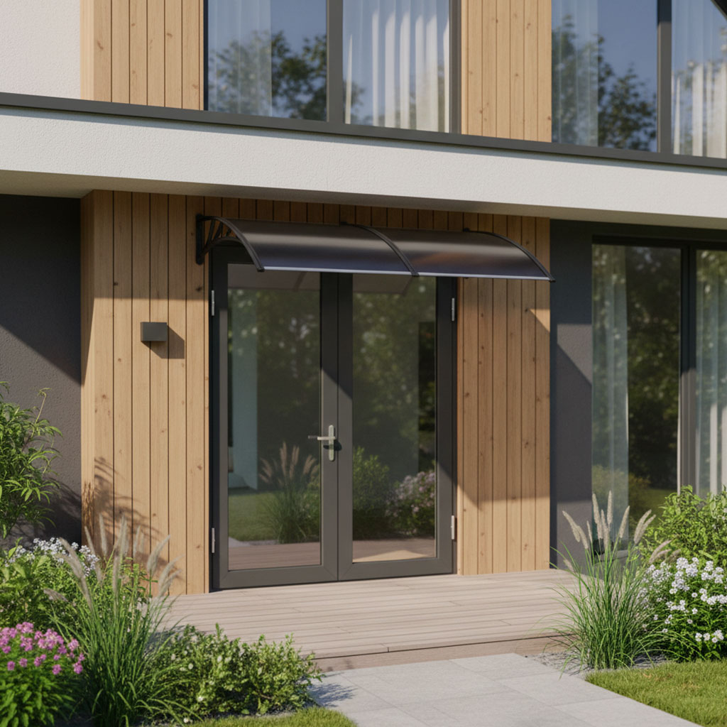Dvigubas įėjimo durų stogelis 200x100 cm MultiGarden aprašymas - Prekės nuotrauka
