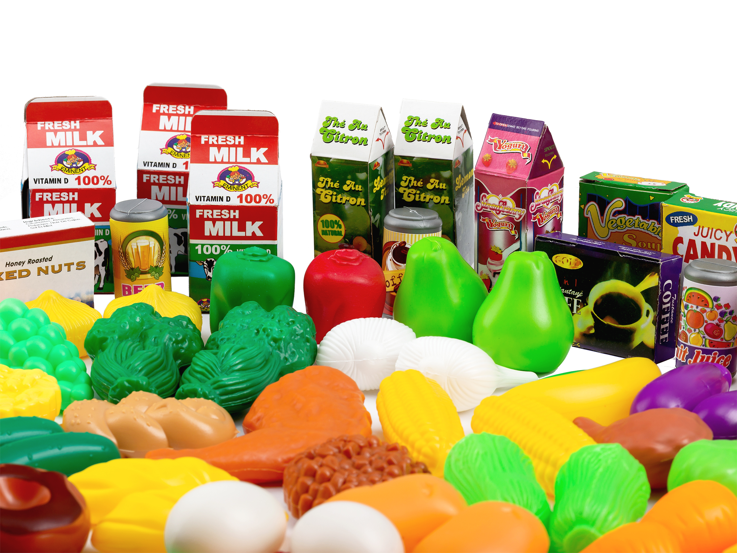 Maisto produktų rinkinys 120 vnt. aprašymas - Prekės nuotrauka