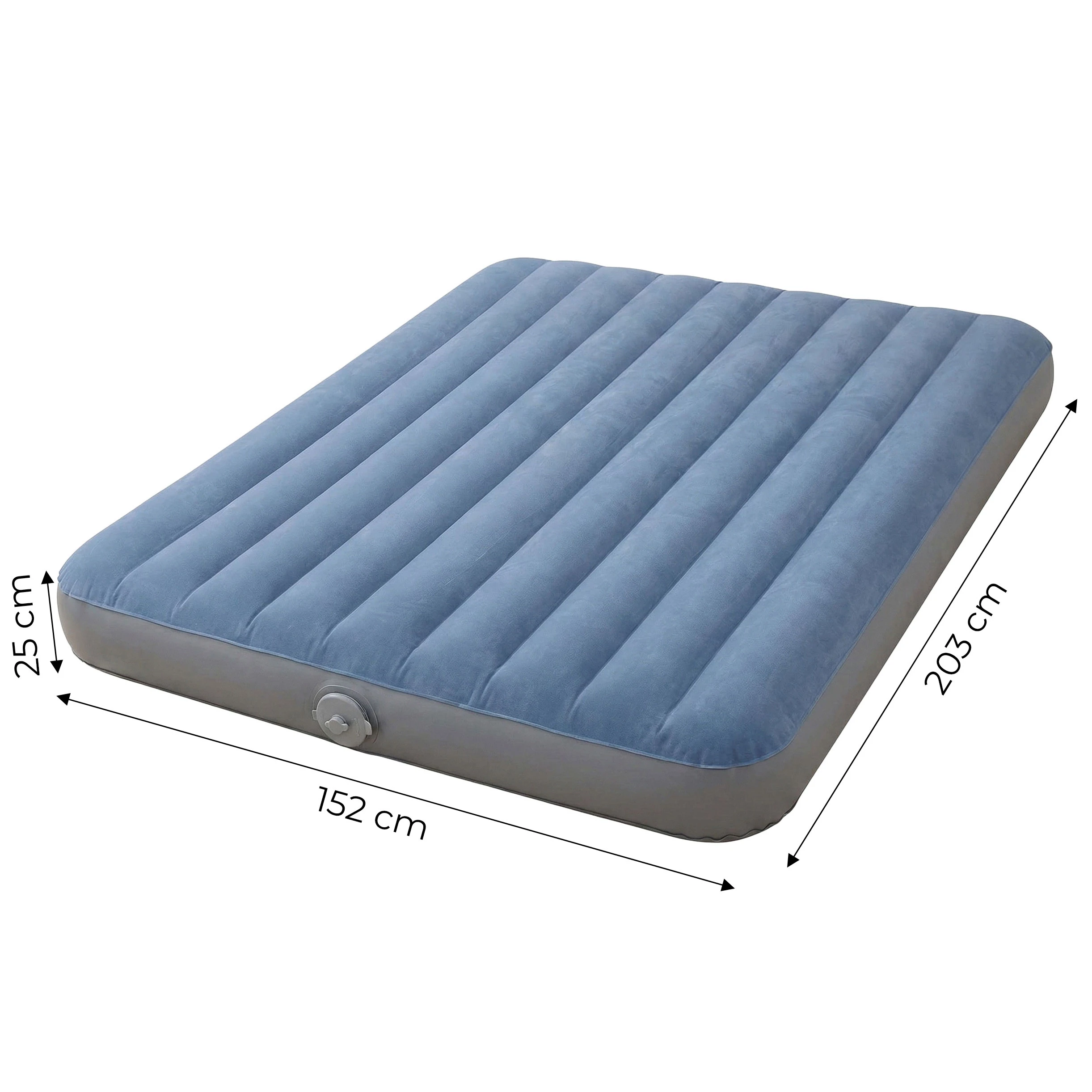 Pripučiamas čiužinys 203x152x25 cm INTEX 64189 aprašymas - Prekės nuotrauka