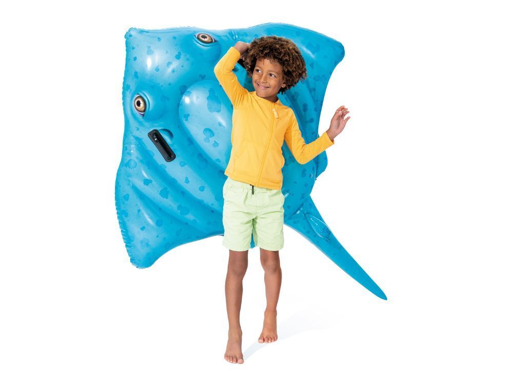 Intex Pripučiamas plaukimo čiužinys 185x145 cm su rankenomis aprašymas - Prekės nuotrauka