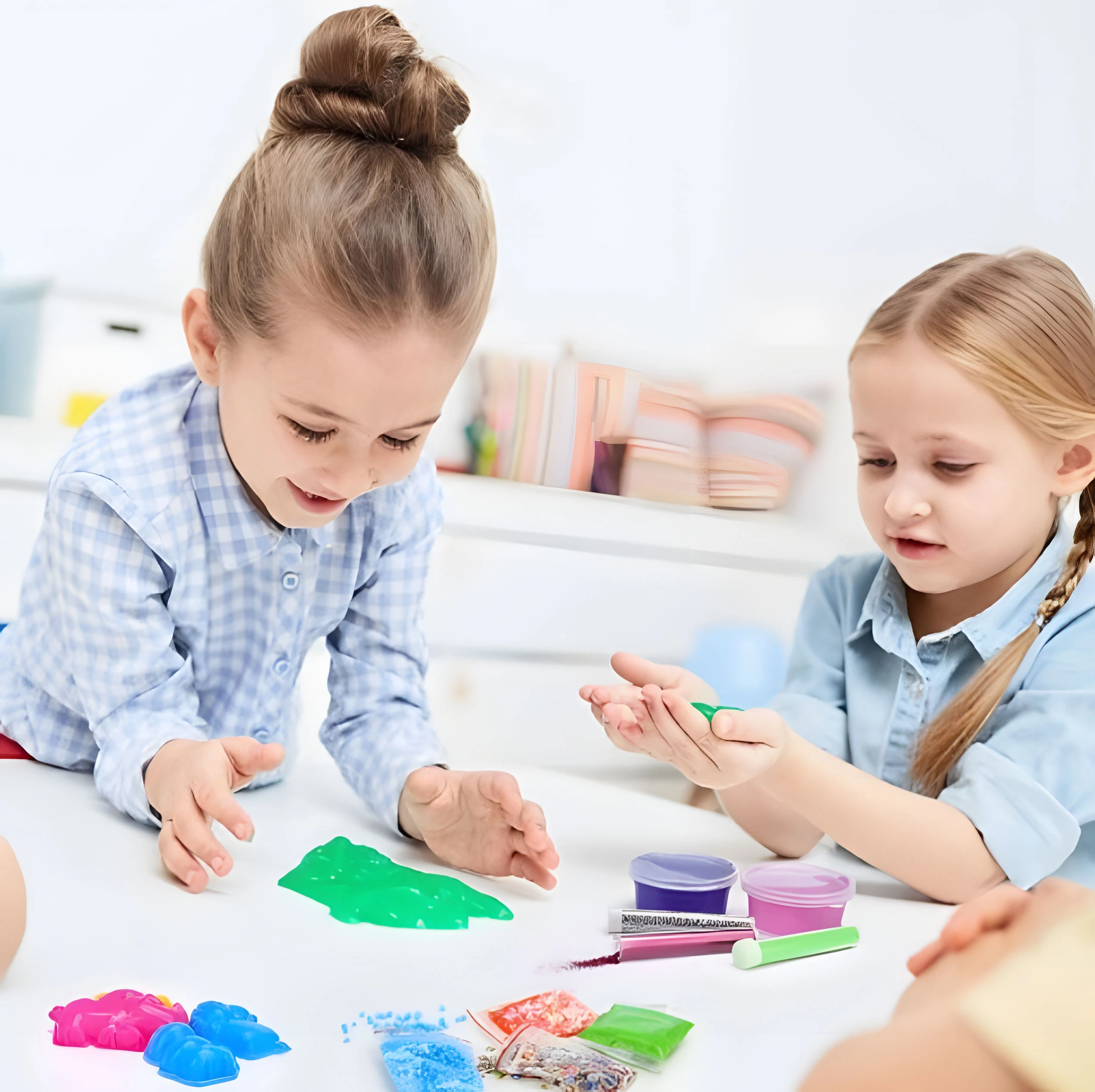 Slime rinkinys vaikams, 113 dalių aprašymas - Prekės nuotrauka
