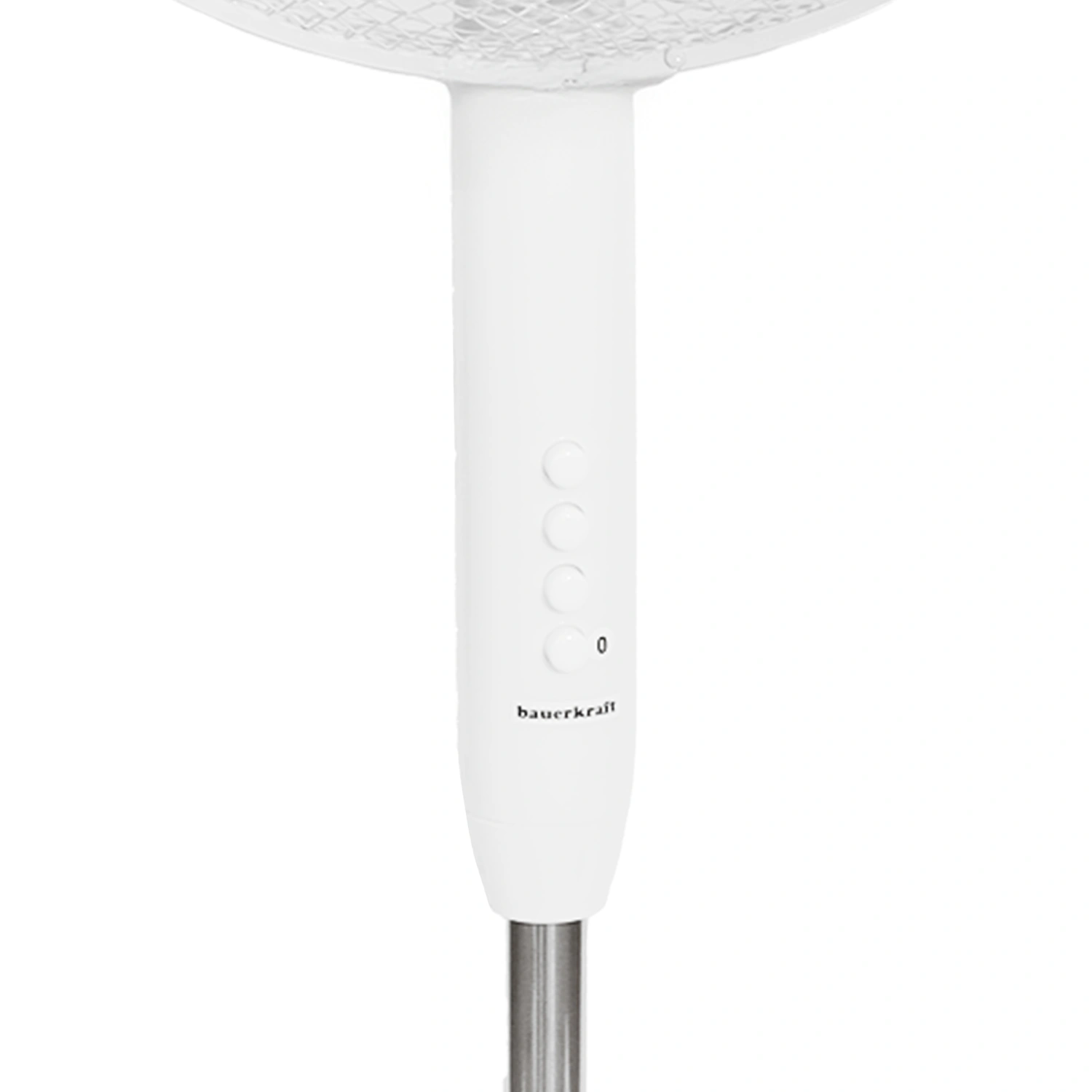 Standing Floor Fan 45W – 3 Modes, 5 Blades, Baltas aprašymas - Prekės nuotrauka