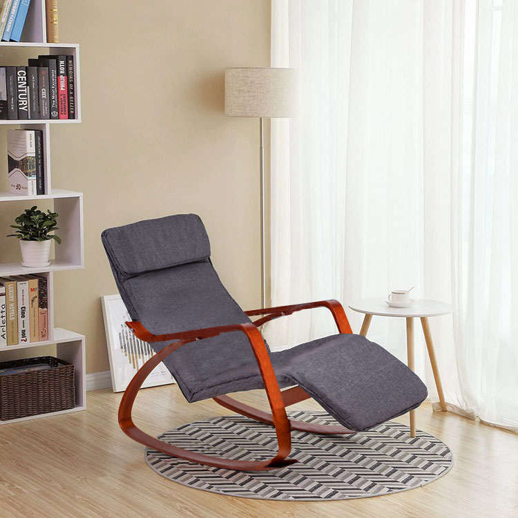 Supama kėdė/fotelis su pėdų atrama ModernHome aprašymas - Prekės nuotrauka