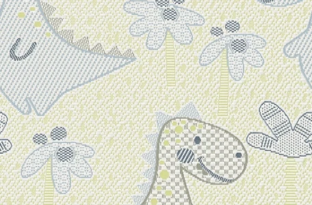 Vaikiškas porolono čiužinys su kokosu CALM DINO 80X160 aprašymas - Prekės nuotrauka