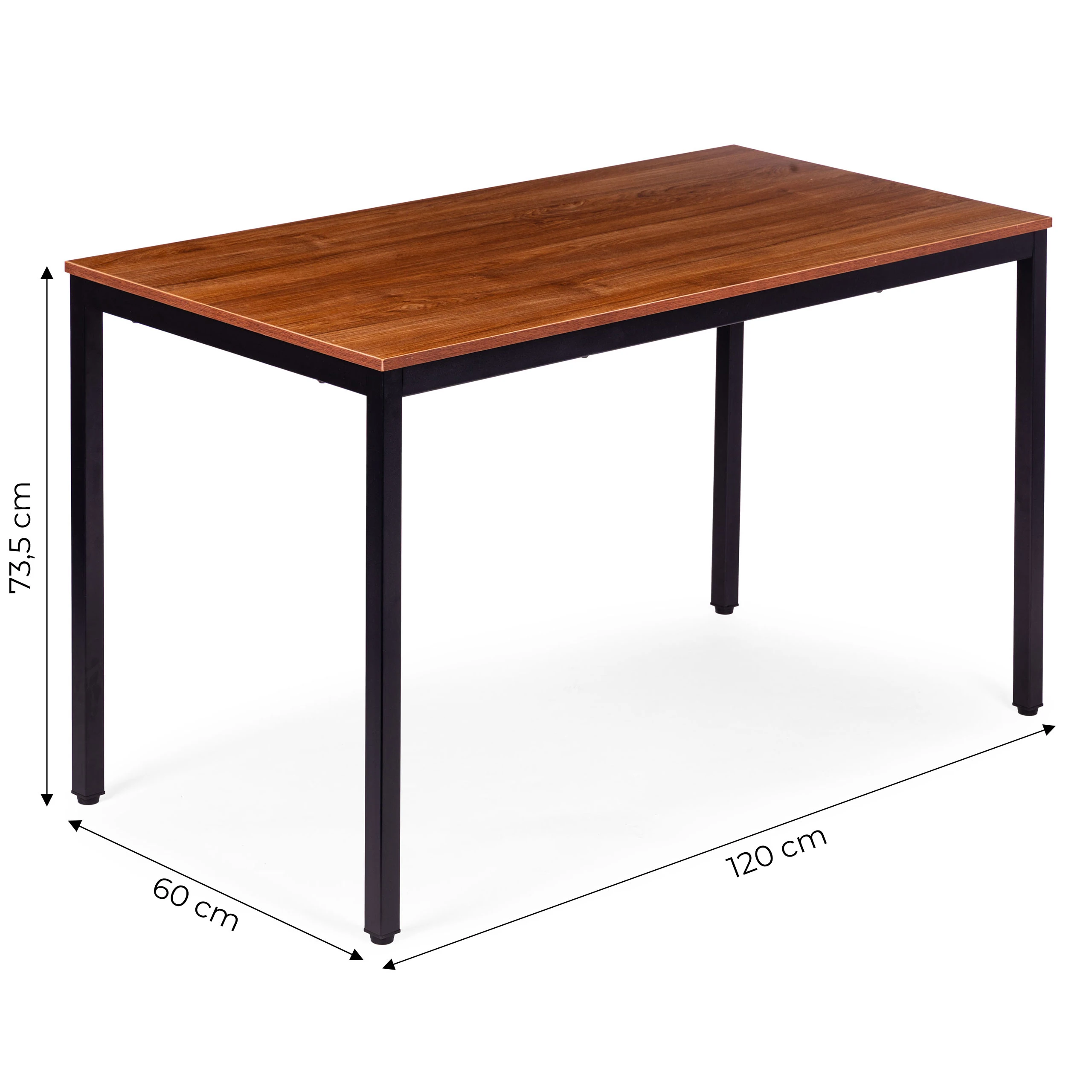 Virtuvės stalas / rašomasis stalas 120x60 cm aprašymas - Prekės nuotrauka