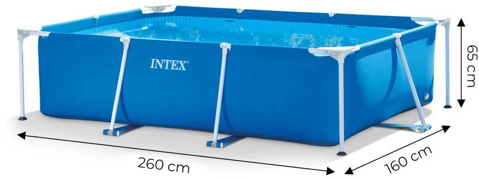 Stačiakampis sodo baseinas Intex, 2.6x1.6m