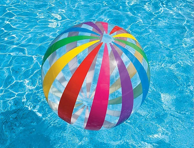 Pripučiamas paplūdimio kamuolys didelis Jumbo 107cm INTEX 59065