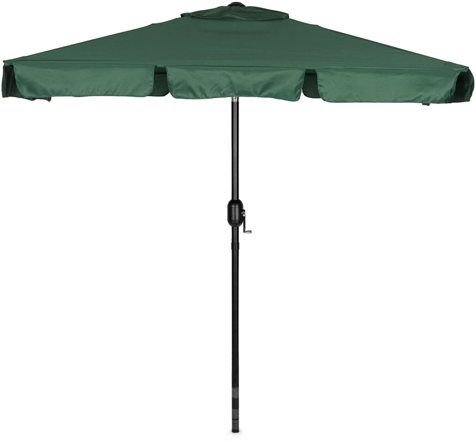 Didelis žalias stačiakampis sodo skėtis 200 x 130 cm Multigarden