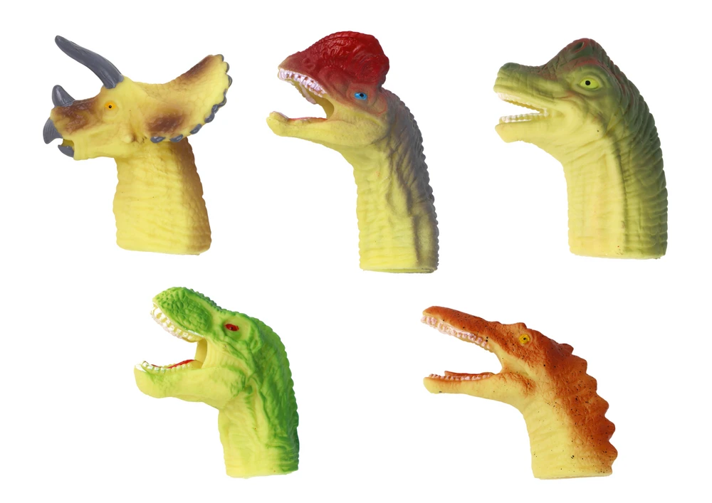 Dinozaury- Pirštukinės lėlės Dinozaurai