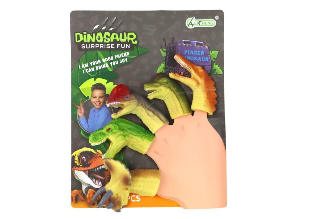 Dinozaury- Pirštukinės lėlės Dinozaurai