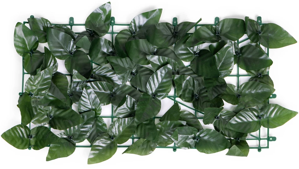 Dirbtinė žalia balkono/sodo gebenės gyvatvorė 300 x 100 cm