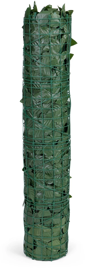 Dirbtinė žalia balkono/sodo gebenės gyvatvorė 300 x 100 cm