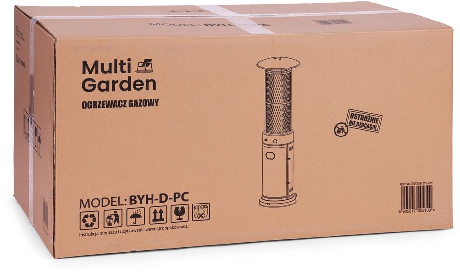 Lauko šildytuvas, 13 kW, MultiGarden