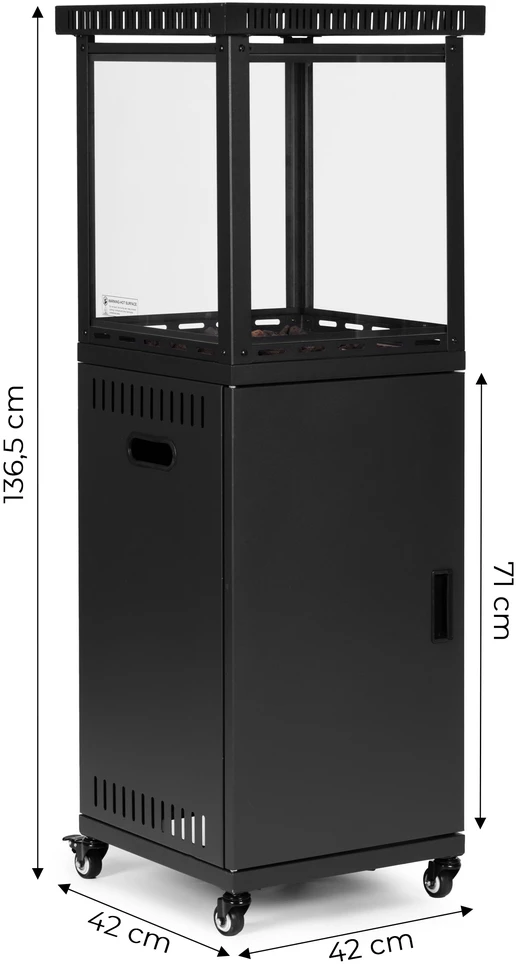 Dujinis terasos šildytuvas 13 kW MultiGarden