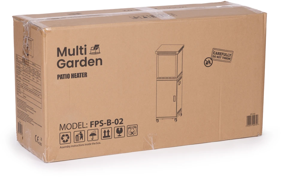 Dujinis terasos šildytuvas 13 kW MultiGarden