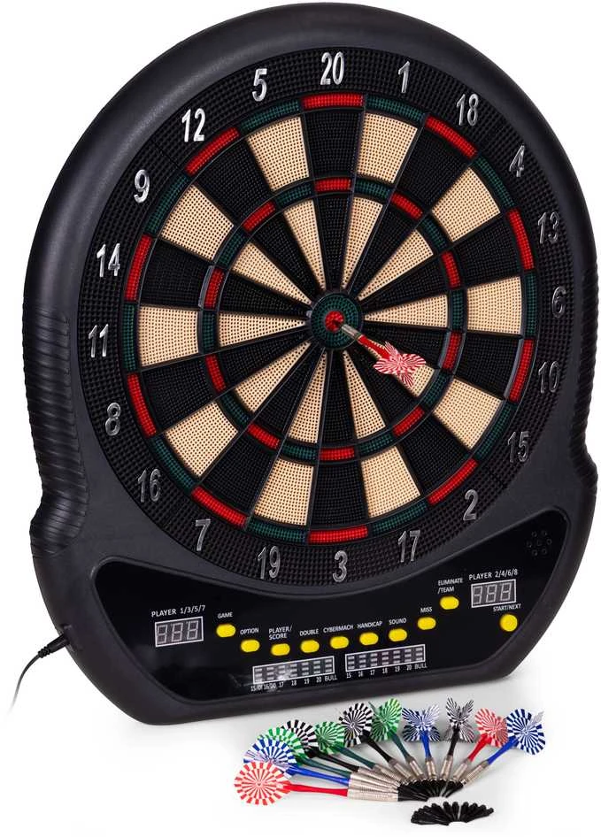 Multistore Elektroninė dartų lenta su LCD ekranu, 48 cm