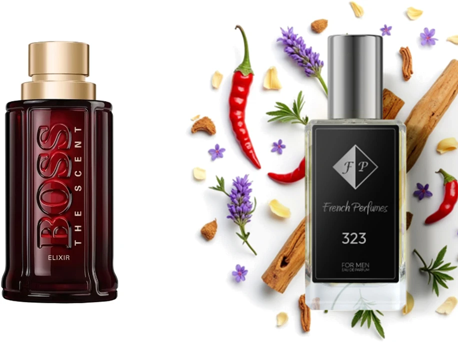 Nr323 kvepalai įkvėpti Hugo Boss - The Scent Eliksyras for him 104 ml