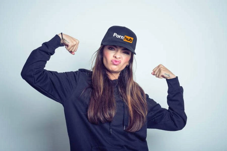 Fullcap kepurė juoda Pornhub