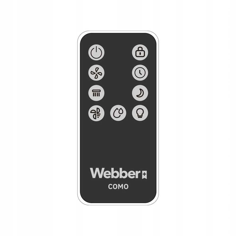 Garų drėkintuvas su antibakteriniu filtru Webber COMO EH4001