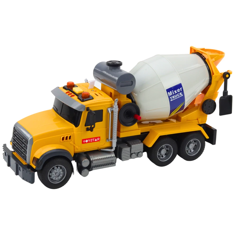 Lean Toys Žaislinis betono maišytuvas su šviesomis ir garsais