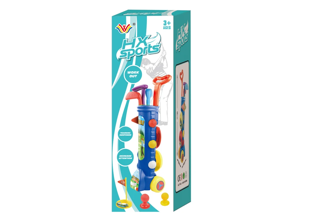 Lean Toys Vaikiškas golfo rinkinys
