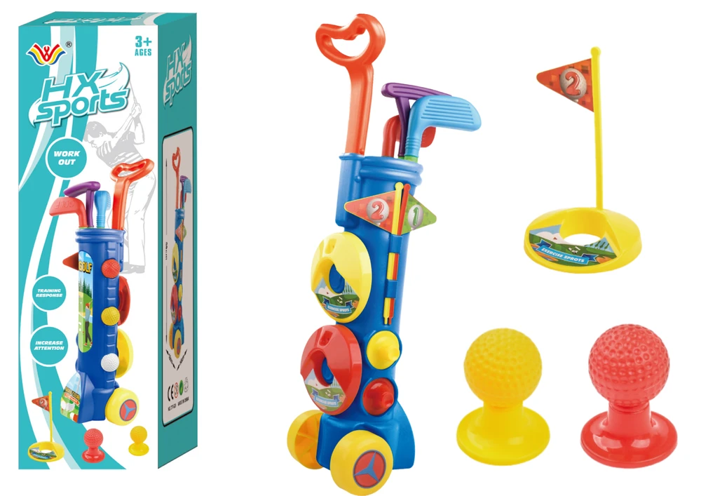 Lean Toys Vaikiškas golfo rinkinys
