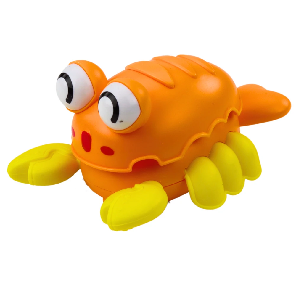 Lean Toys Interaktyvus vaikiškas krevetės žaislas su spyruokliniu mechanizmu
