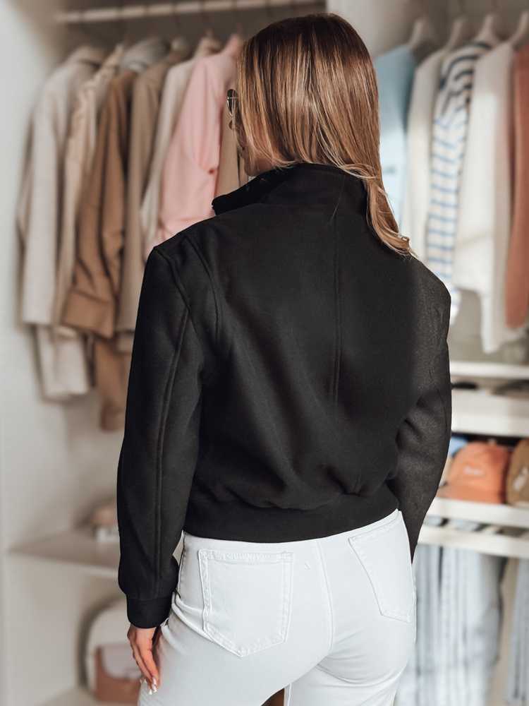 Juoda moteriška oversize bomber striukė Milina