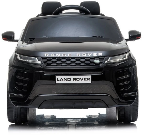 Juodas akumuliatorinis automobilis Range Rover Evoque