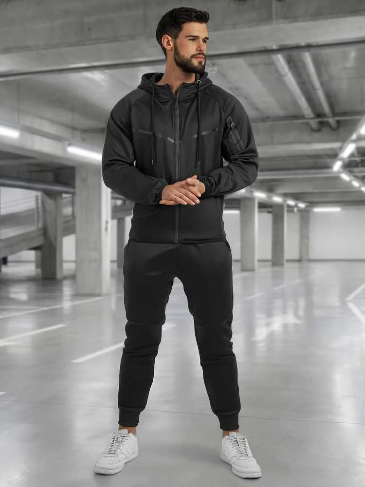 Juodas vyriškas komplektas Jake