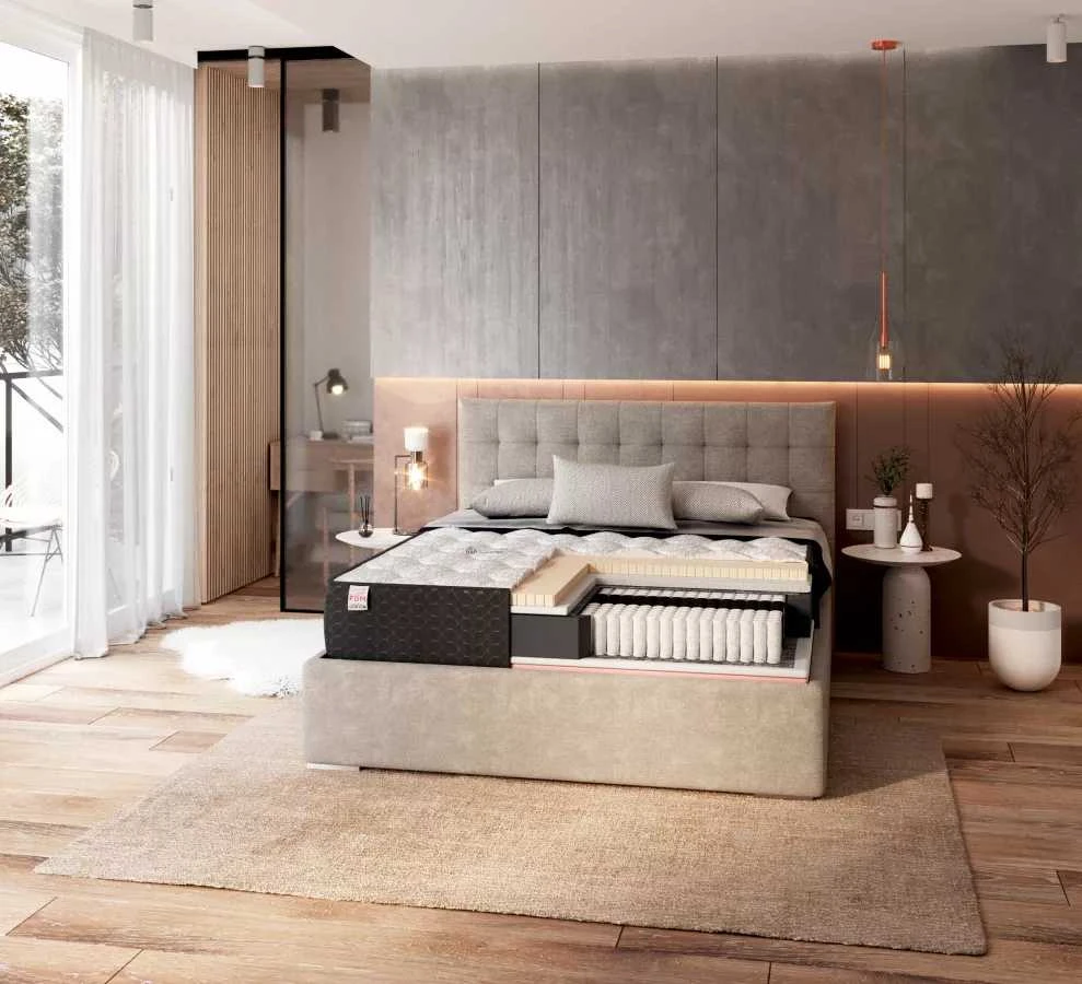 Kelių kamerų čiužinys Comfort 90x200