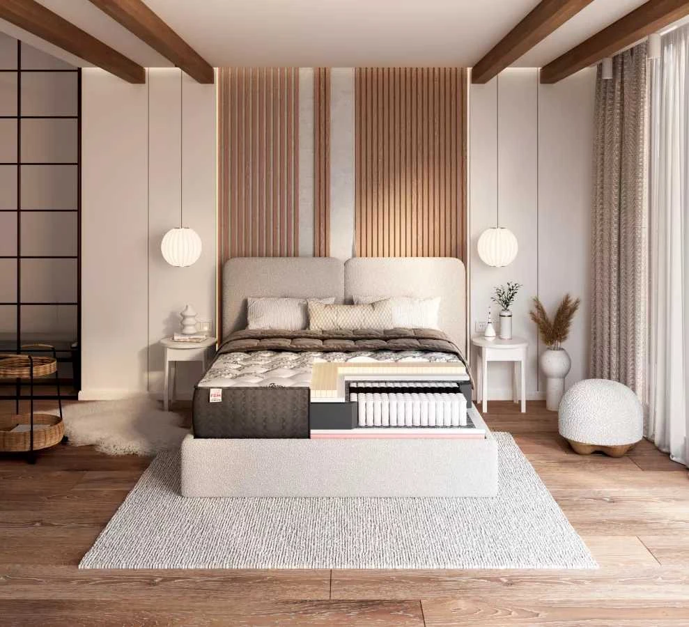 Kelių kamerų čiužinys Comfortmax 200x200