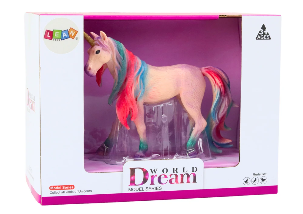 Lean Toys Kolekcinė Didelė Violetinė Vienaragio Figūrėlė 11 CM