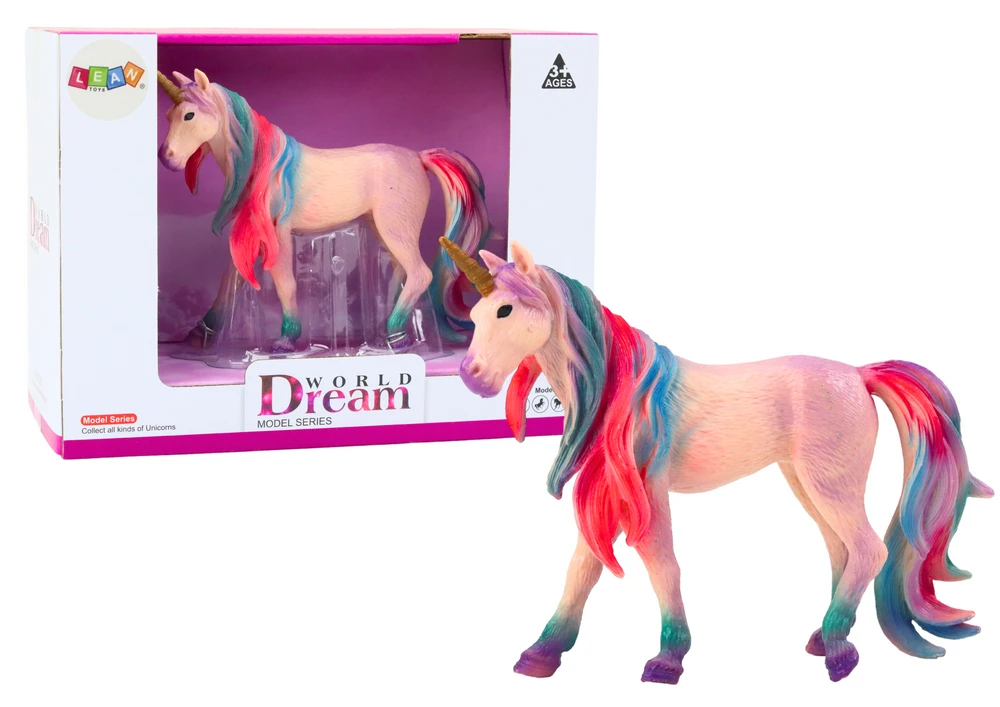 Lean Toys Kolekcinė Didelė Violetinė Vienaragio Figūrėlė 11 CM