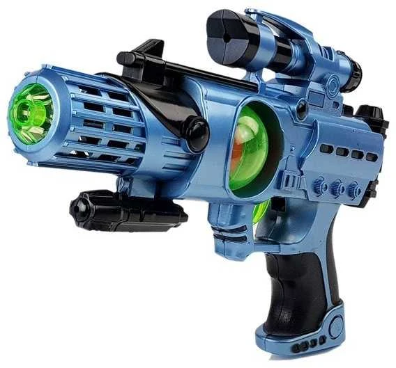 Kosminio kario rinkinys su lazeriniu pistoletu ir kauke