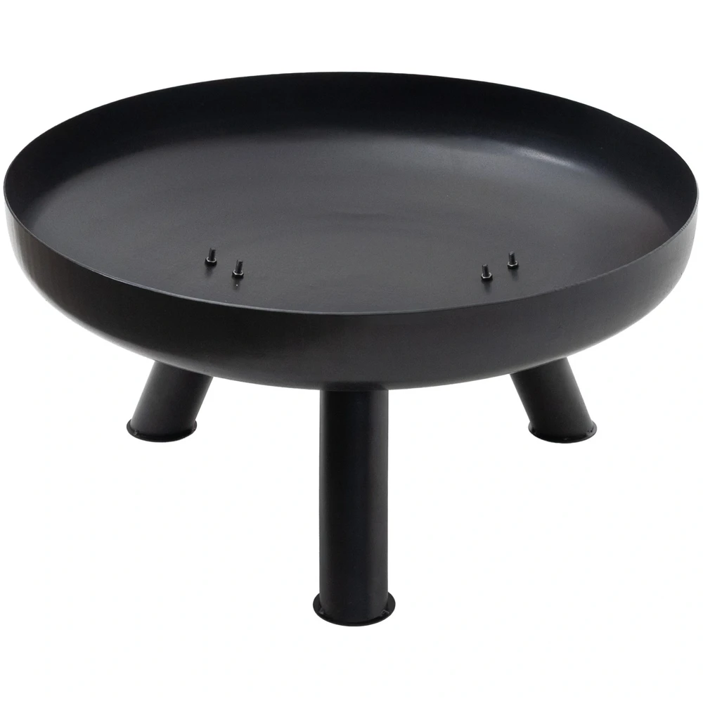 Bauerkraft Didelė, tvirta ketaus sodo laužavietė, 60 cm, puikiai tinkanti laužui
