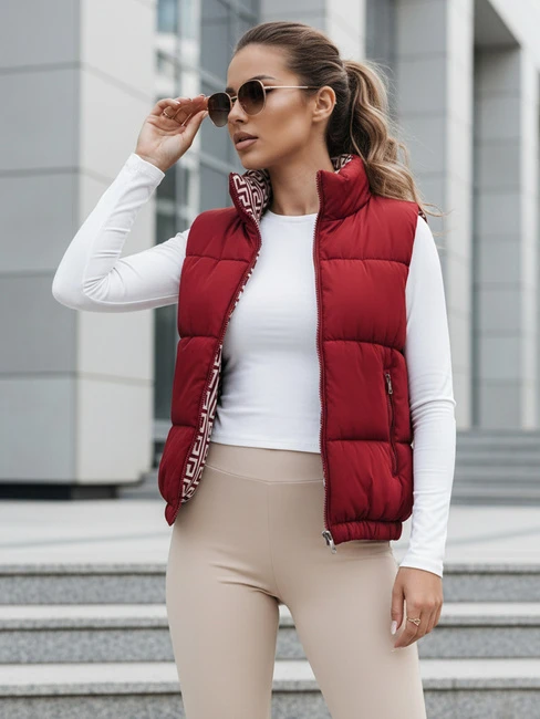 Liemenė bordo spalvos Debor