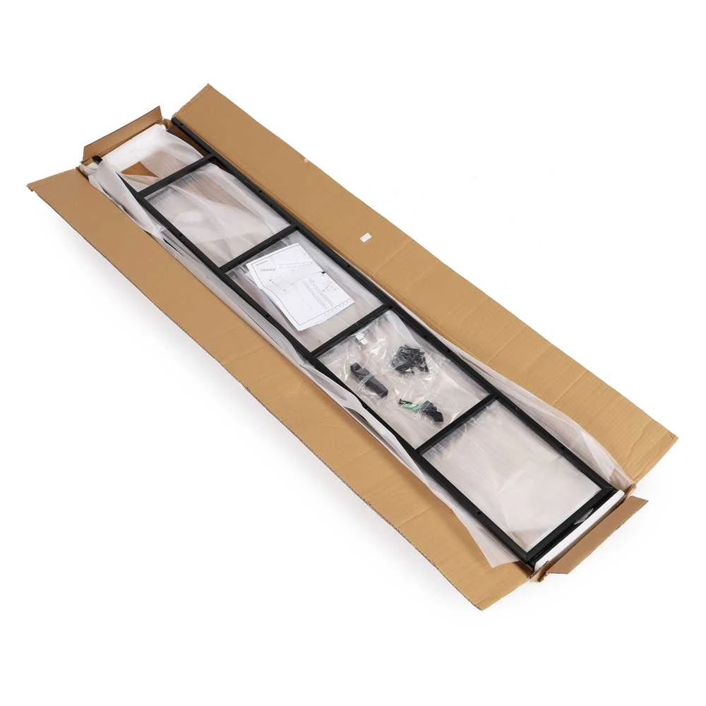 Knygų lentyna ModernHome Loft, 144,5x29x23,5 cm, ruda