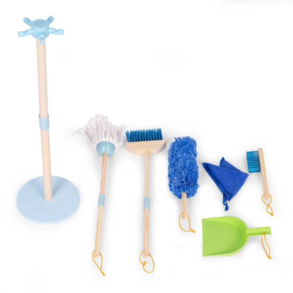 Medinis valymo rinkinys ECOTOYS, 7 dalys