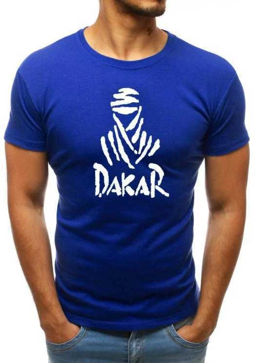 Mėlyni vyriški marškinėliai Dakar