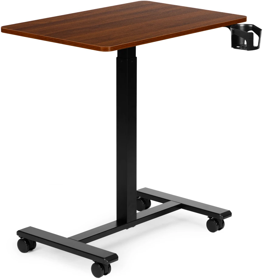 Mobilus rudas reguliuojamas stalas 70x48 cm ModernHome