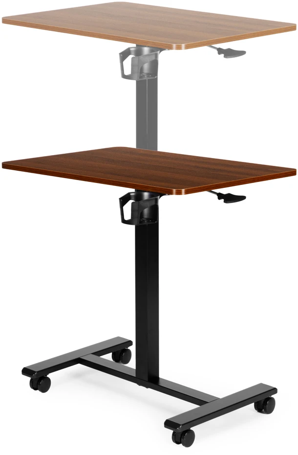 Mobilus rudas reguliuojamas stalas 70x48 cm ModernHome