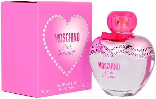 Moschino Rožinė Bouquet EDT tualetinis vanduo moterims, 50 ml