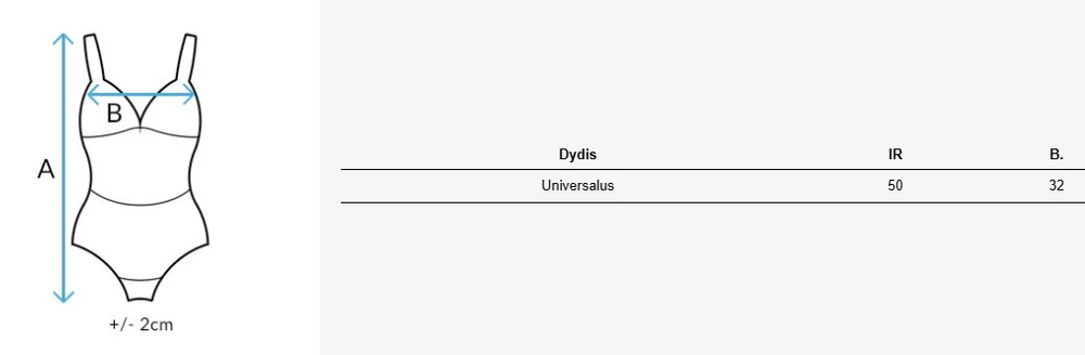 Moteriška juoda dryžuota glaustinukė Strip