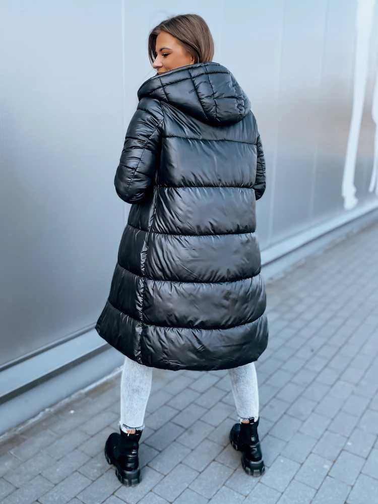 Moteriška juoda striukė Fausta